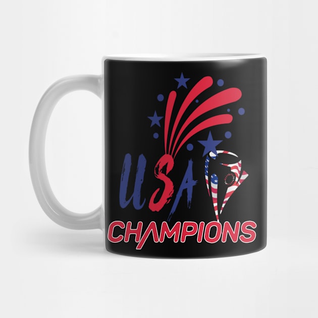 Nations League USA 2021 Champions Football Fans by ArchmalDesign